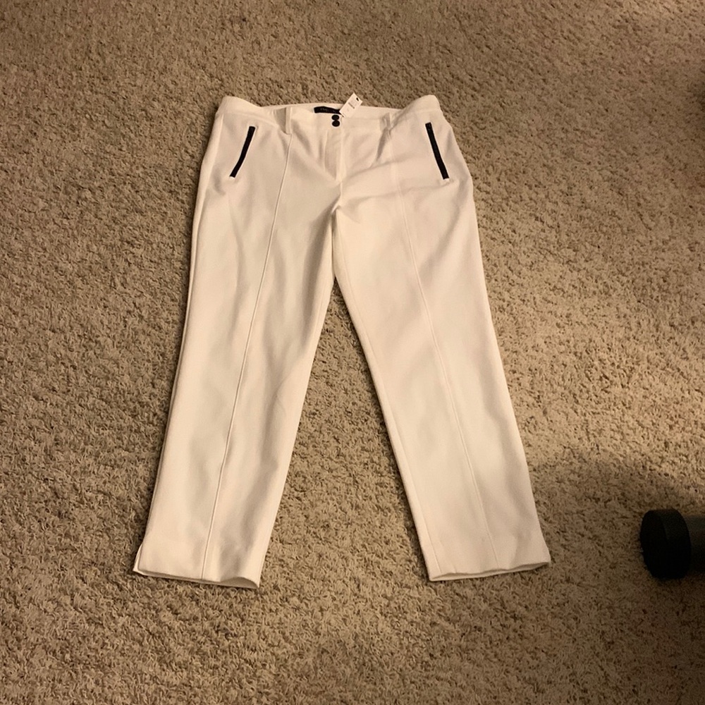 Talbots pants size 14 white